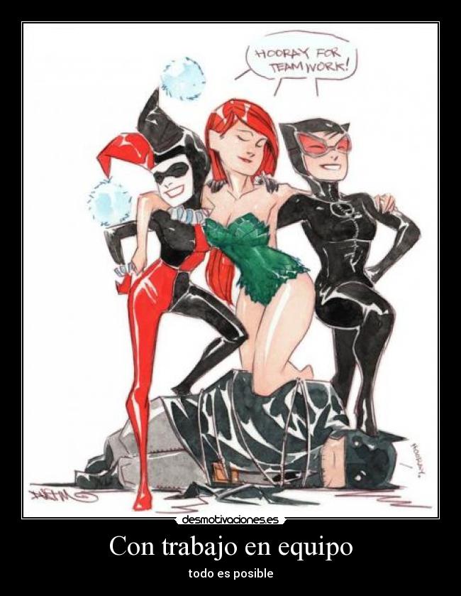 Con trabajo en equipo - todo es posible