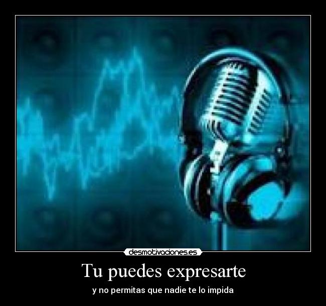 Tu puedes expresarte - 