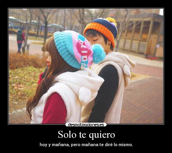 Solo te quiero -