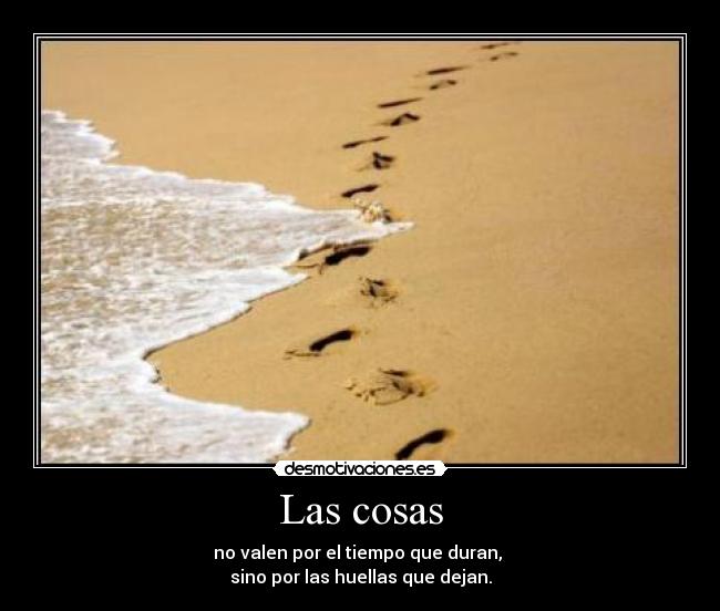 Las cosas -