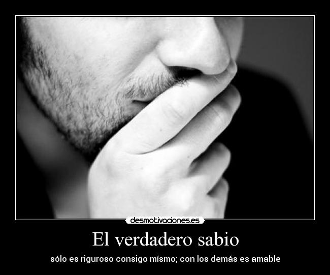 El verdadero sabio - 