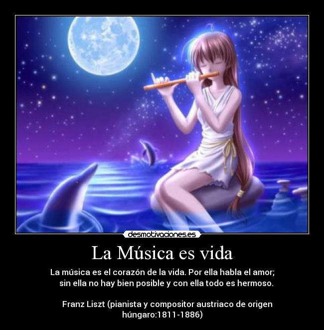 La Música es vida -