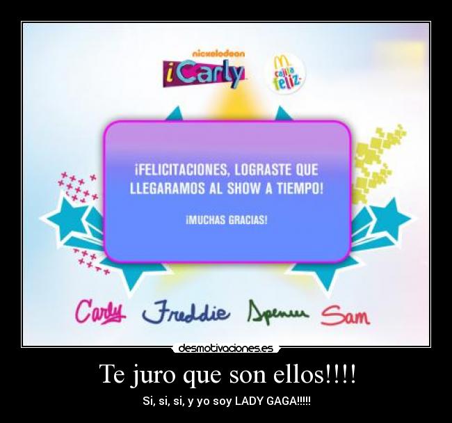 Te juro que son ellos!!!! -