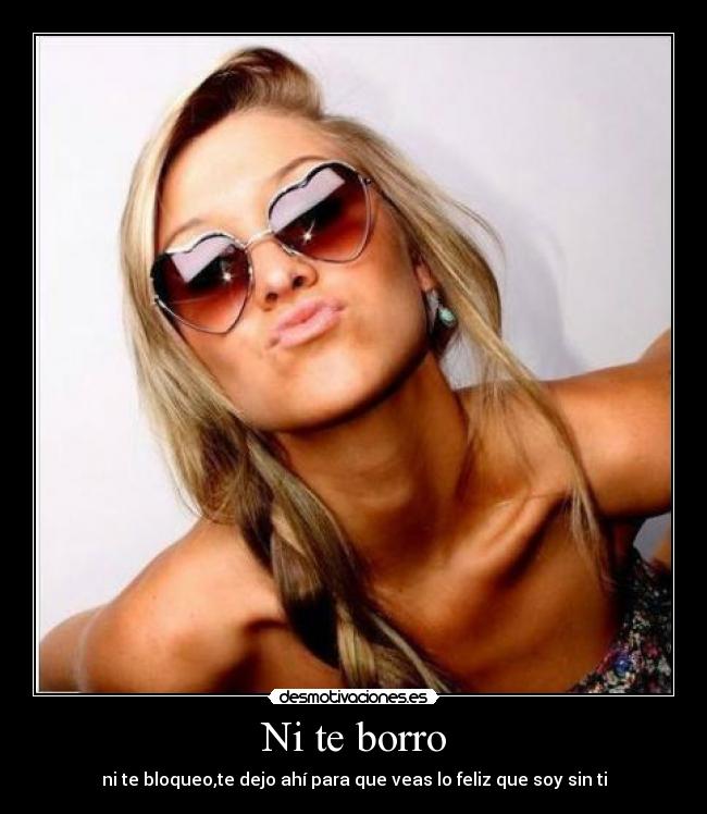 Ni te borro -