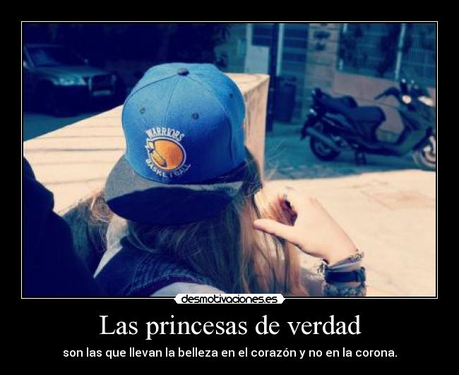 carteles princesas con gorra belleza interior desmotivaciones