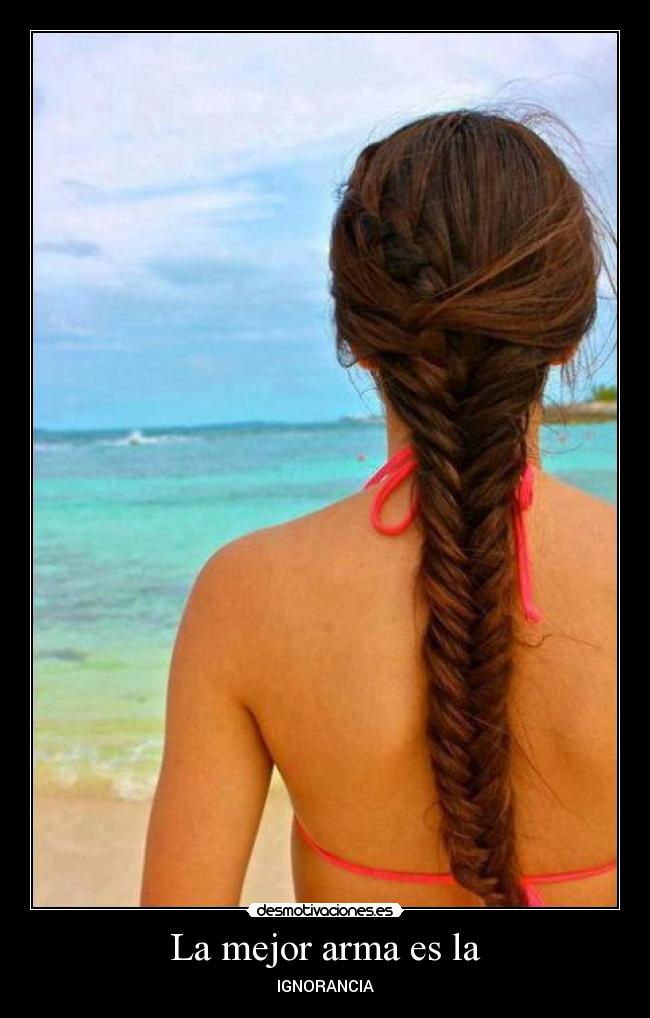 La mejor arma es la - IGNORANCIA