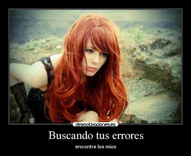Buscando tus errores -