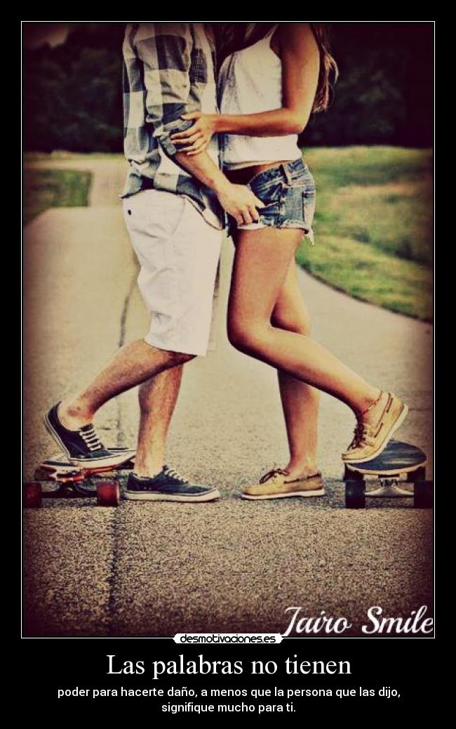 Las palabras no tienen - 