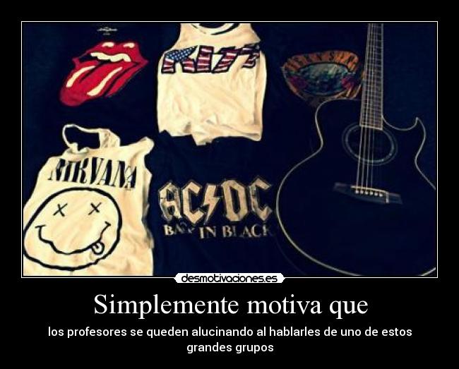 Simplemente motiva que -