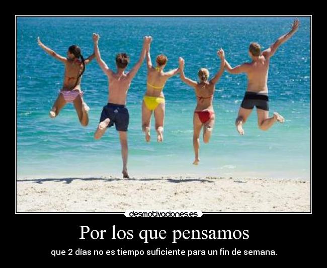 Por los que pensamos -