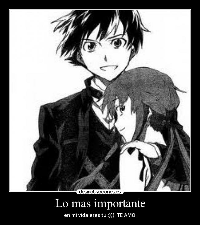 carteles yuno yuki mirai nikki anime amor mejor amo desmotivaciones