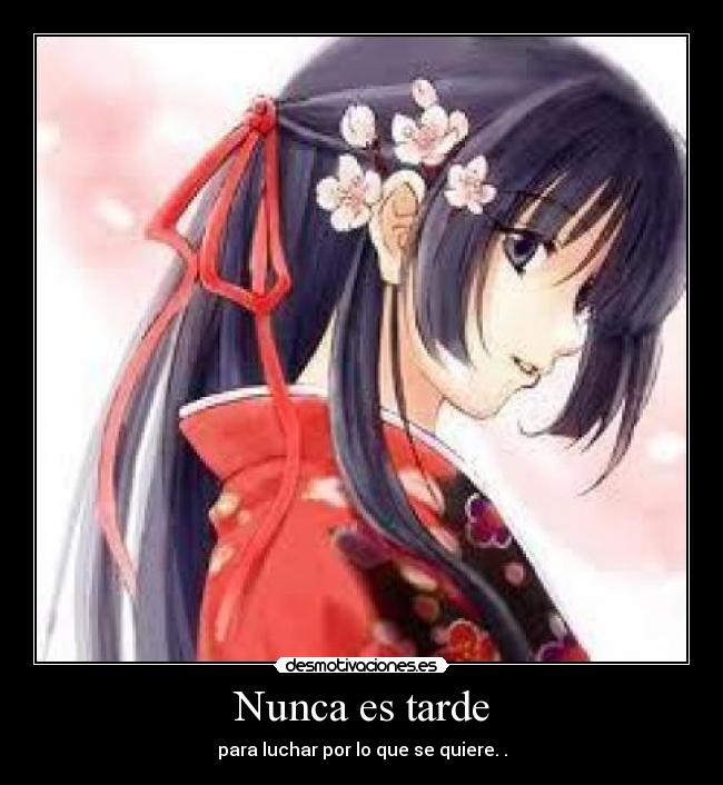 Nunca es tarde - 