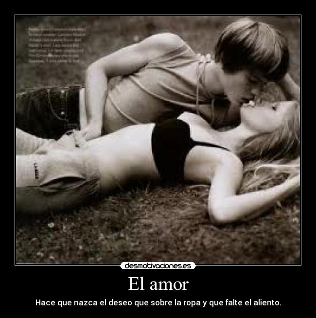 El amor -