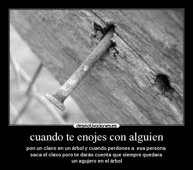 cuando te enojes con alguien - 