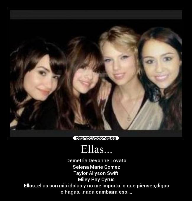 Ellas... -