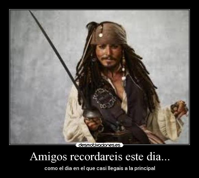 Amigos recordareis este dia... - 
