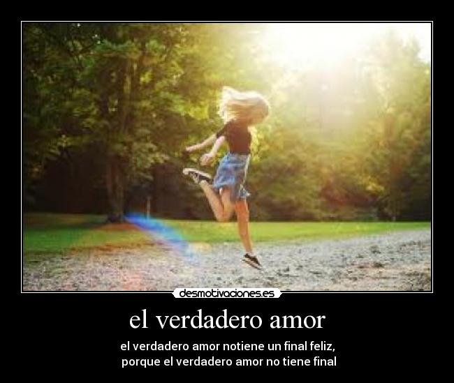 el verdadero amor -