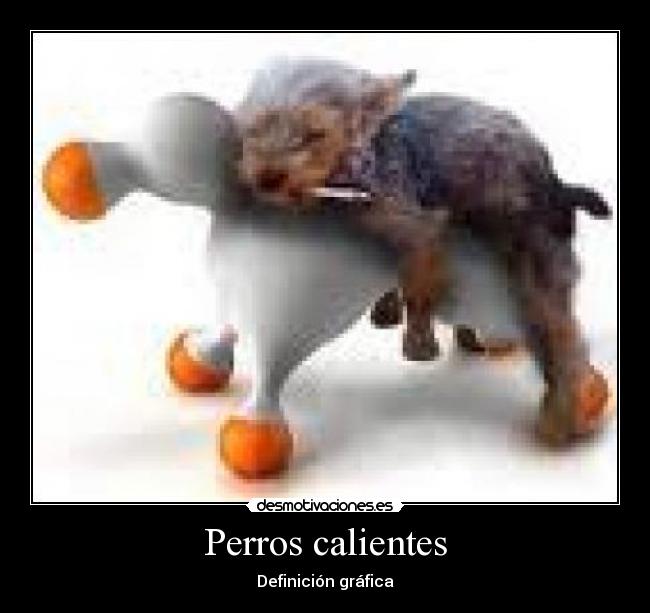 Perros calientes - Definición gráfica