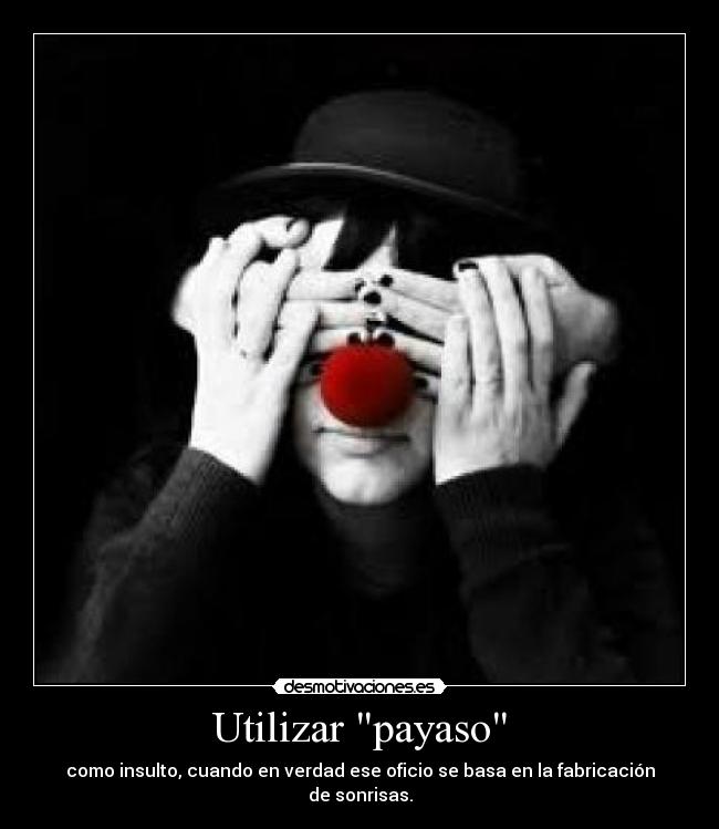 Utilizar payaso -