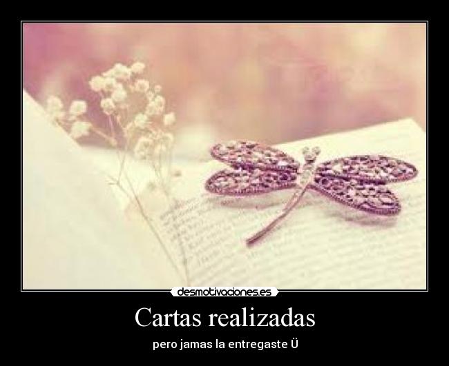 Cartas realizadas - 