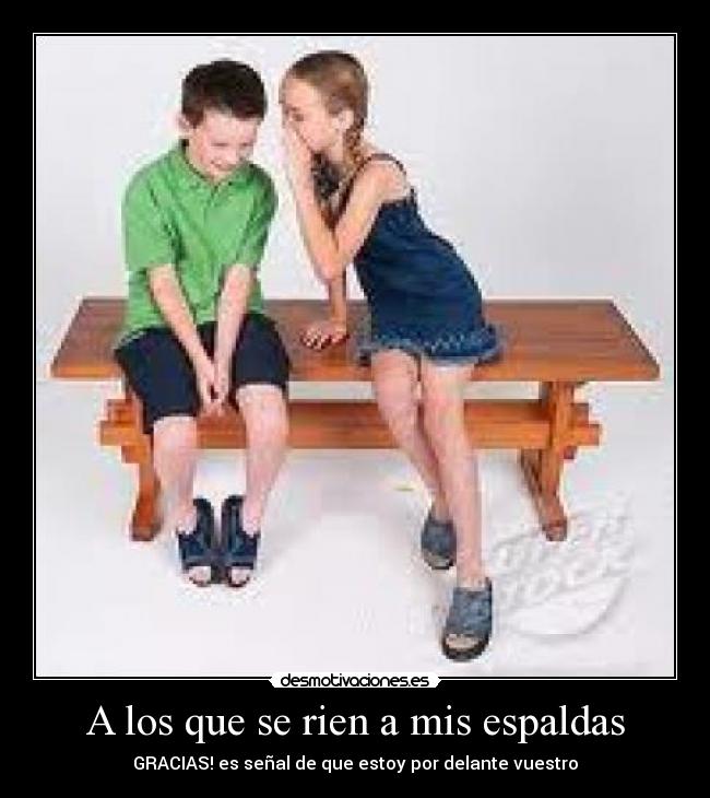 carteles reirse las espaldas desmotivaciones