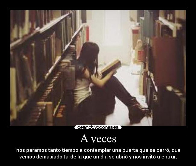 A veces -