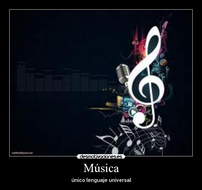 Música - único lenguaje universal