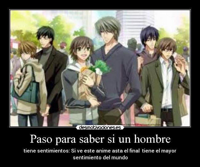 Paso para saber si un hombre - 