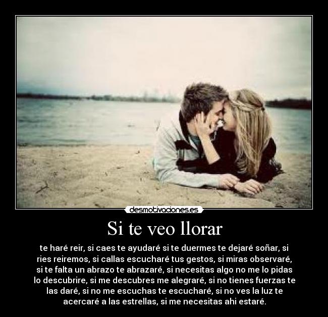 Si te veo llorar -
