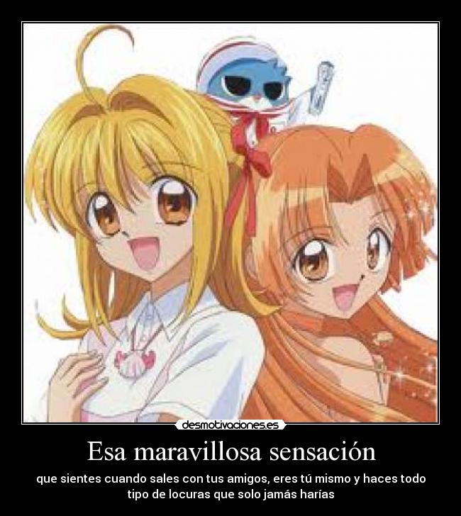 Esa maravillosa sensación -