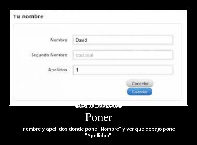 Poner -