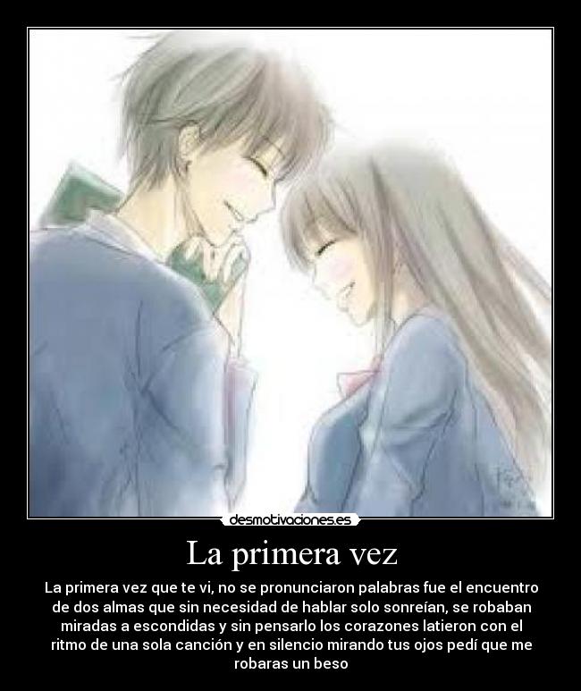 La primera vez -