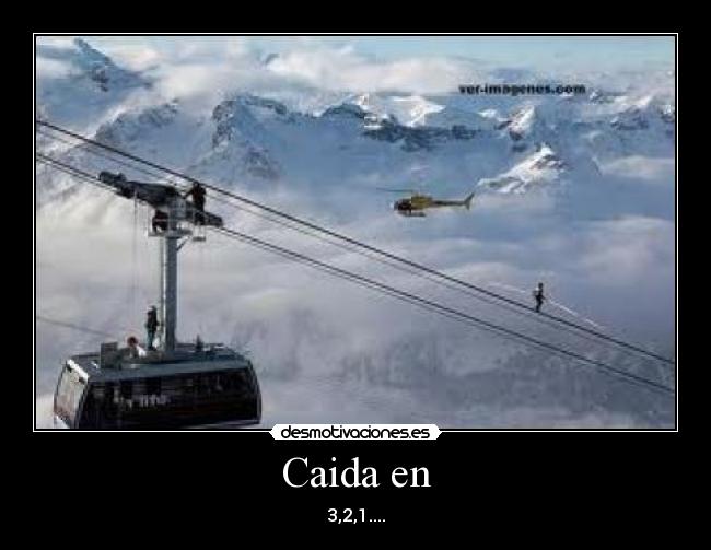 Caida en -