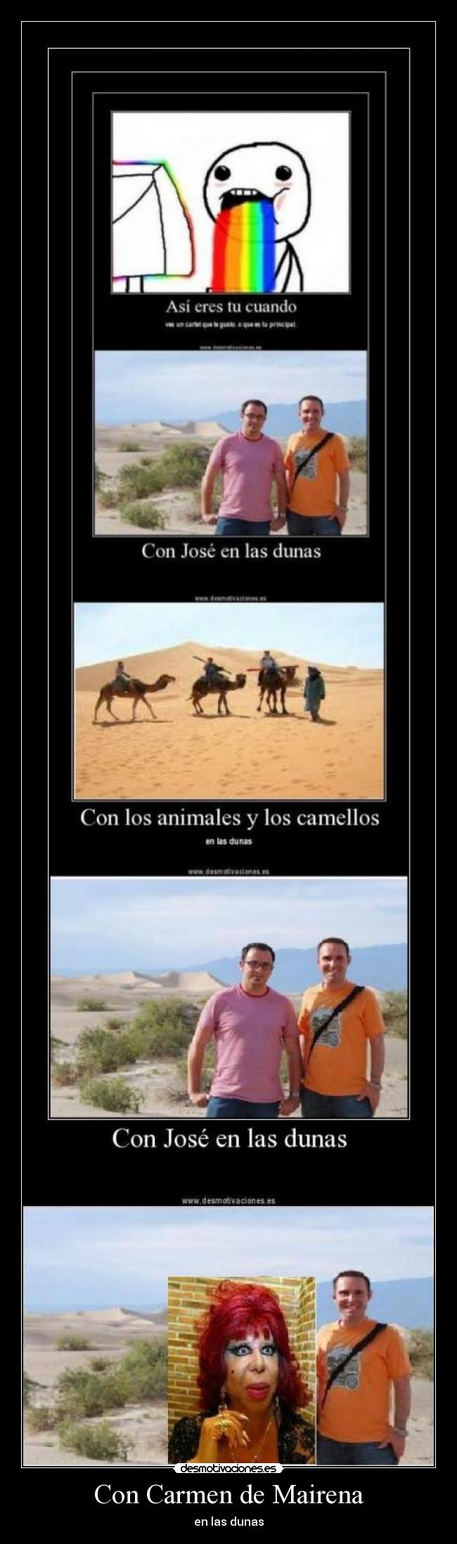 Con Carmen de Mairena -