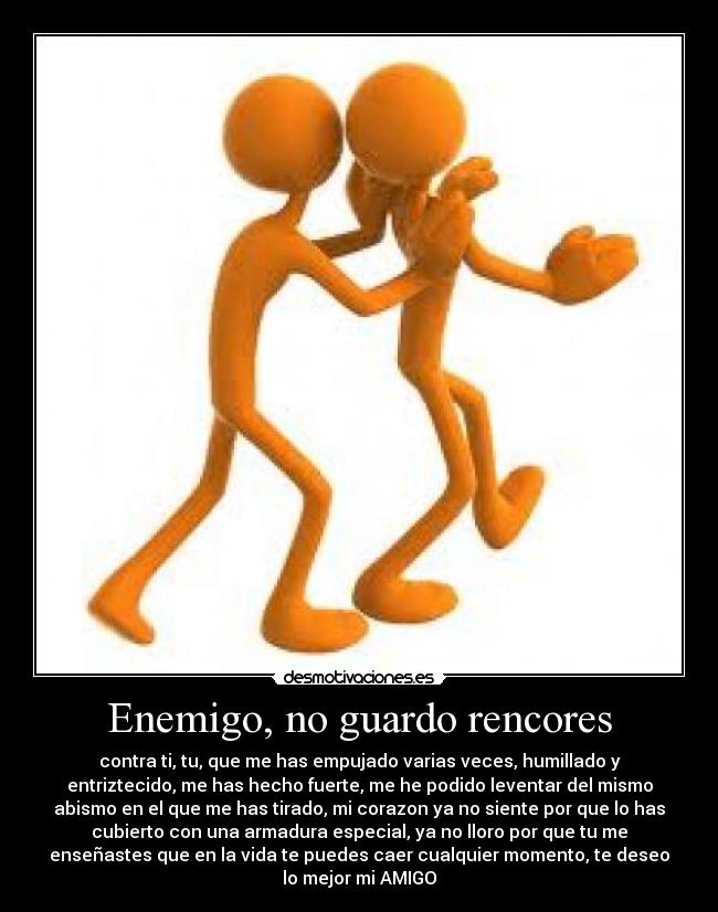 carteles enemigo eres enemigo desmotivaciones