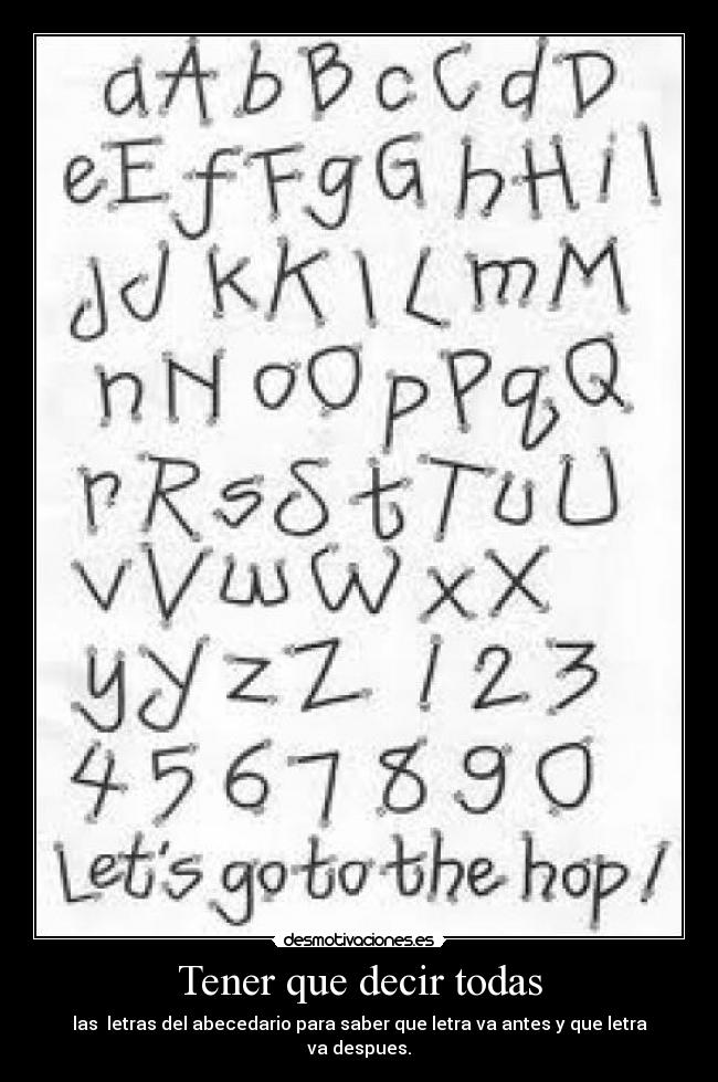 Tener que decir todas - 