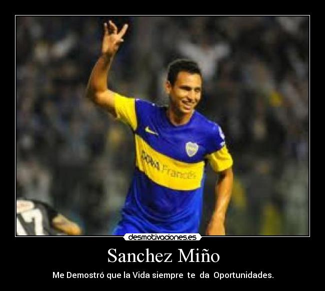 Sanchez Miño - Me Demostró que la Vida siempre te da Oportunidades.