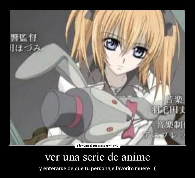 ver una serie de anime -