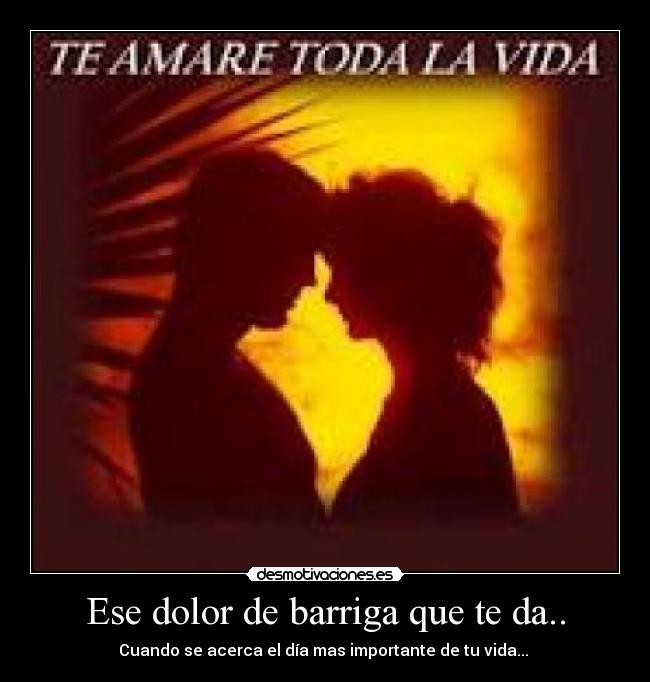 Ese dolor de barriga que te da.. - 