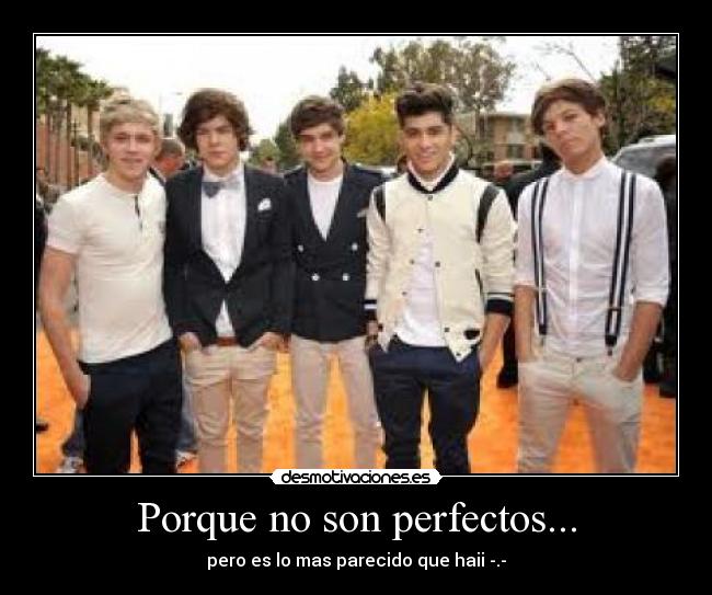 Porque no son perfectos... - pero es lo mas parecido que haii -.-