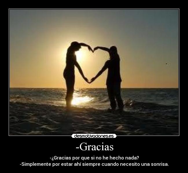 -Gracias -