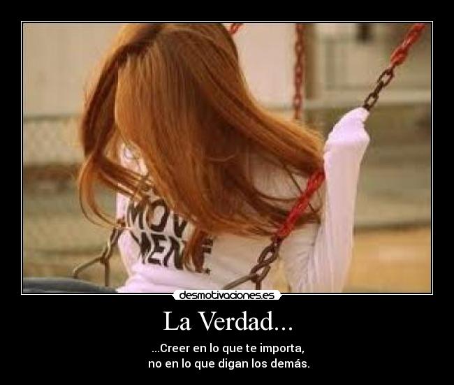 La Verdad... - 