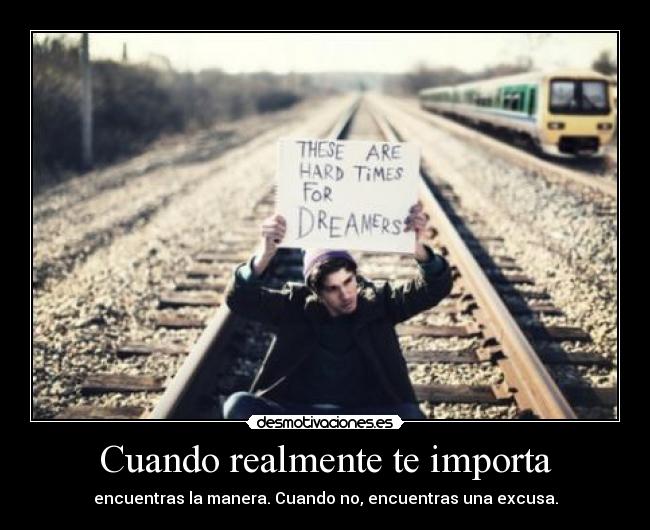 Cuando realmente te importa - 