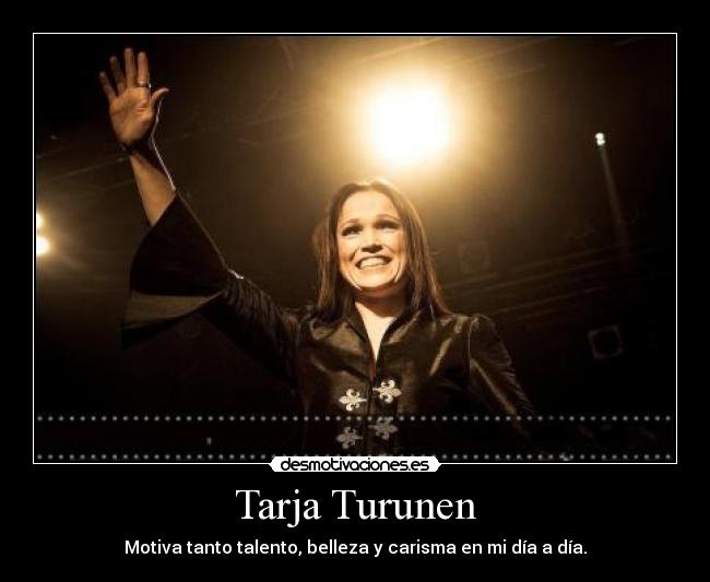 carteles tarja turunen soprano desmotivaciones