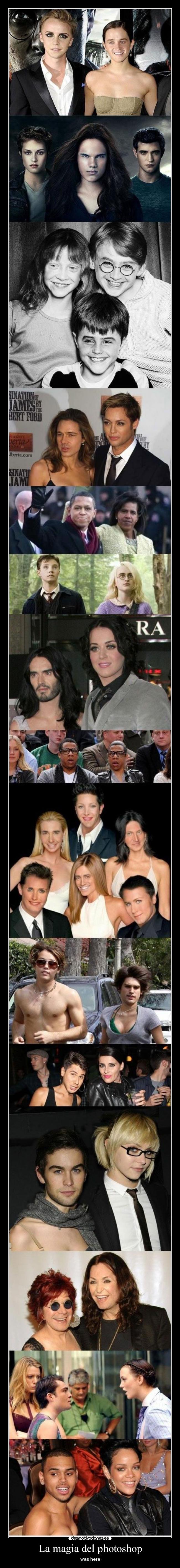 La magia del photoshop -