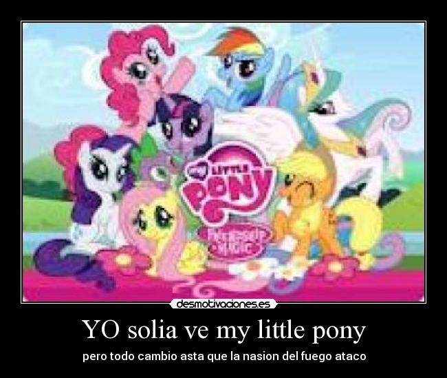 carteles pony desmotivaciones