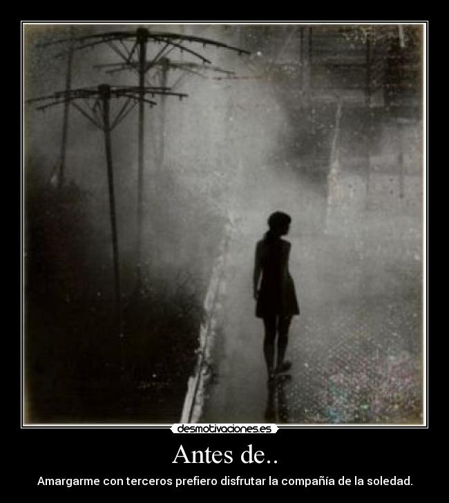 Antes de.. - 