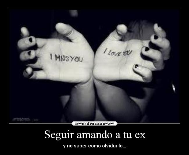 Seguir amando a tu ex - 