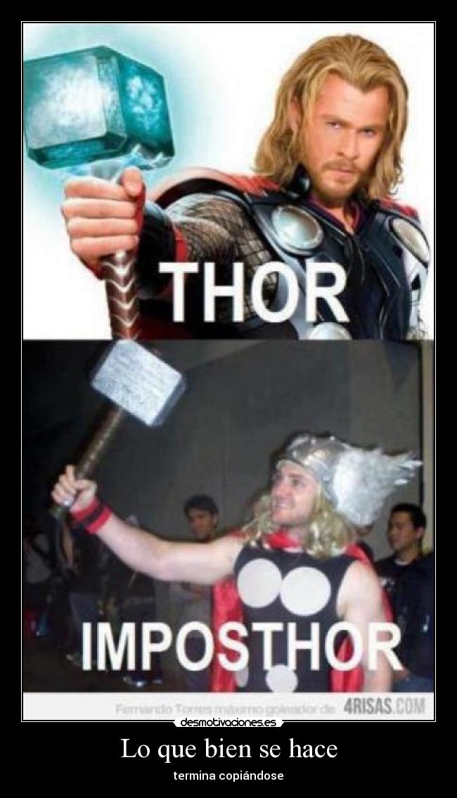 carteles thor desmotivaciones