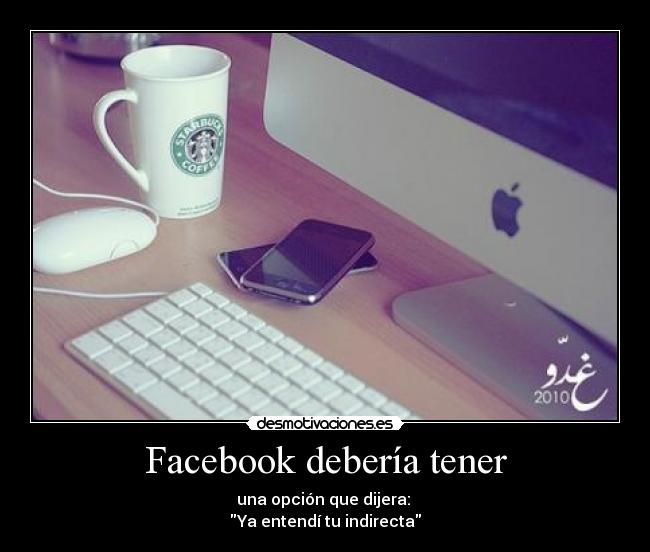 Facebook debería tener - 